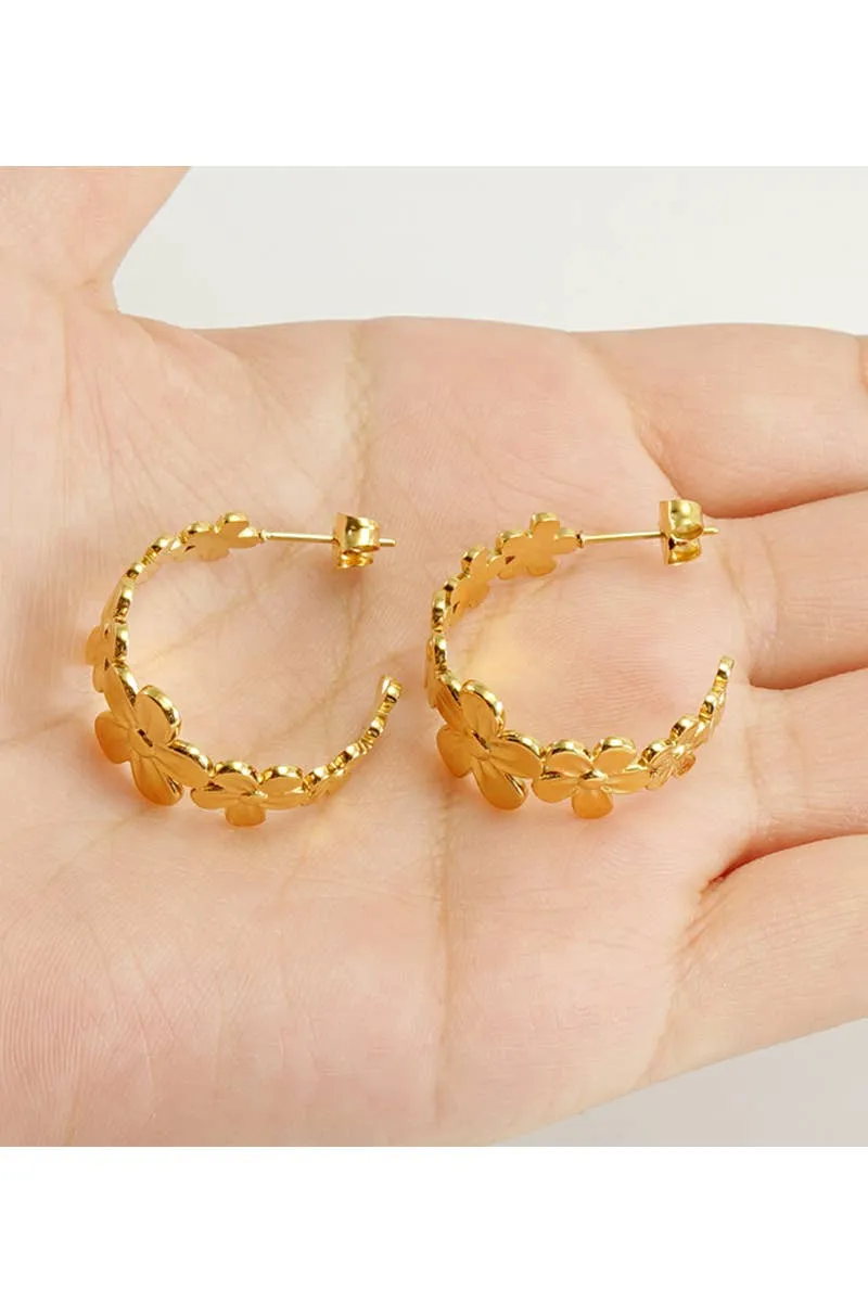 18K GOLD PLATED STAINLESS STEEL EARRINGS_CWAJE0399