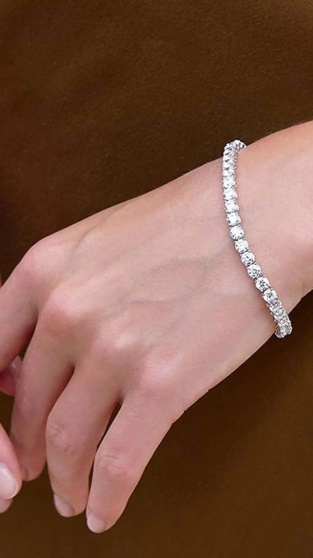 5mm Tennis Bracelet Silver