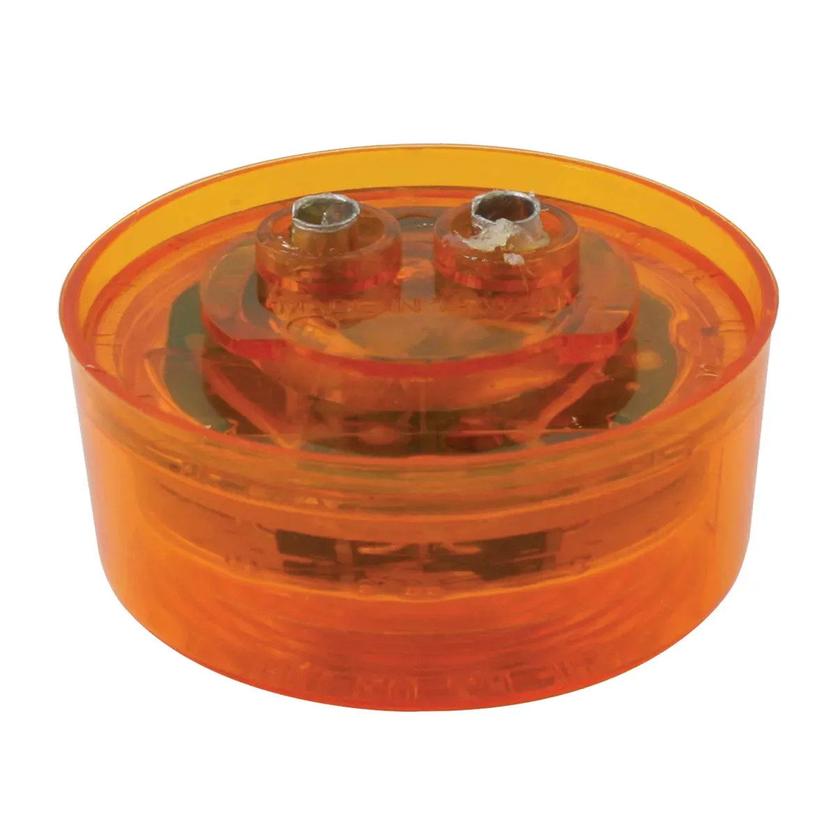 76430 2" AMBER/AMBER 1 LED MARKER SEALED LIGHT