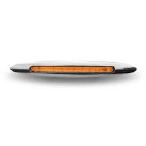 9" Slim Amber LED Marker Light