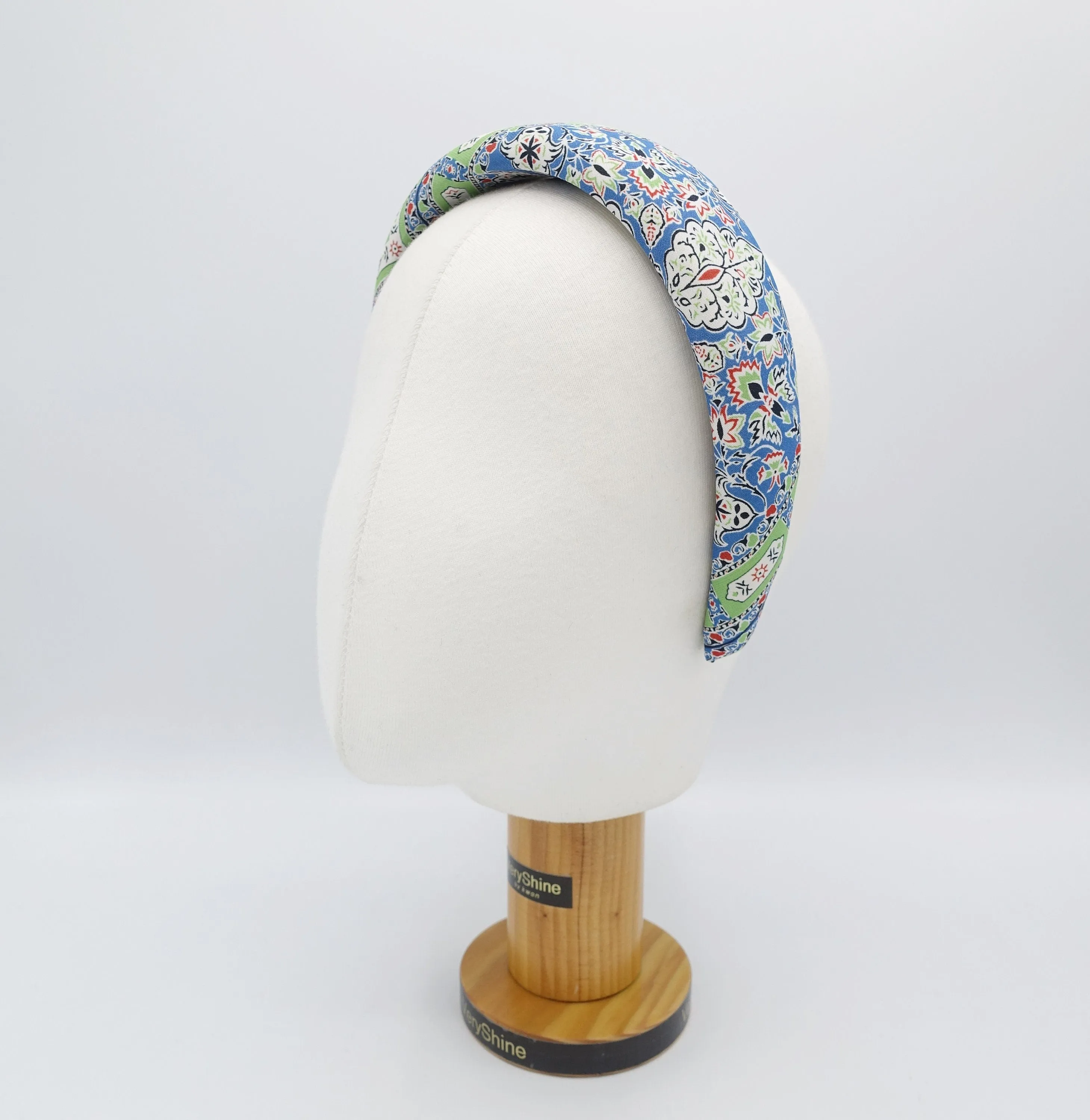 antique floral pattern headband