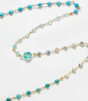 Beaded Gemstone Necklace