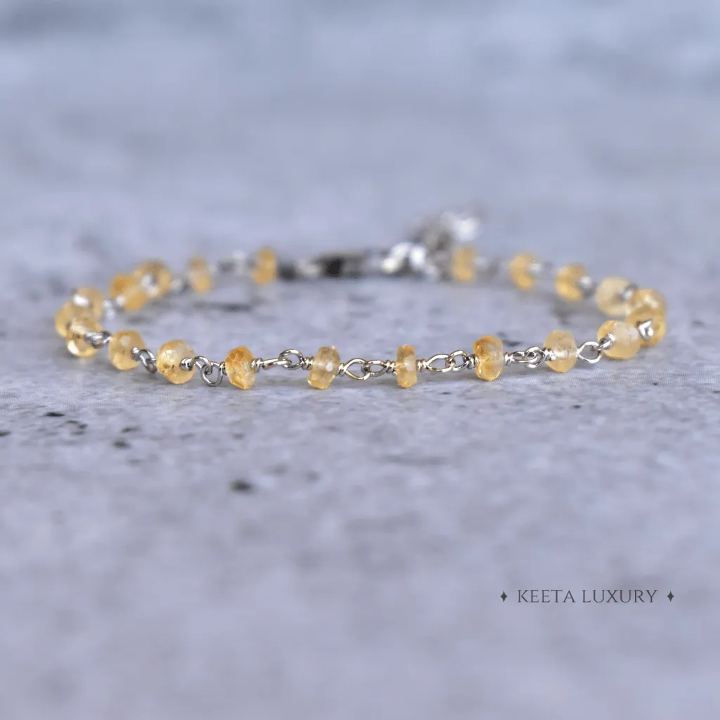 Blessed Sunshine - Citrine Bracelets