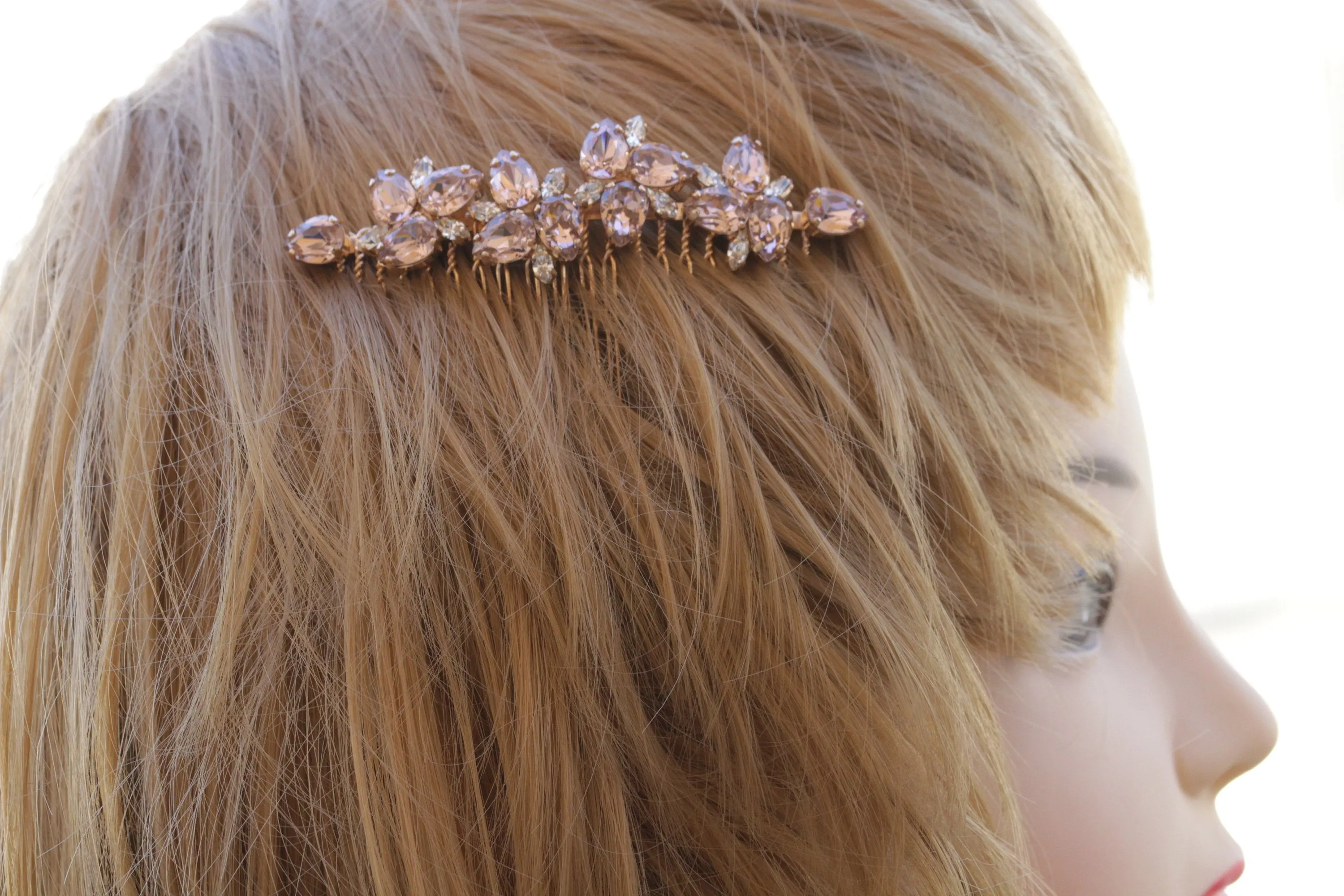 BLUSH BRIDAL HAIR Comb