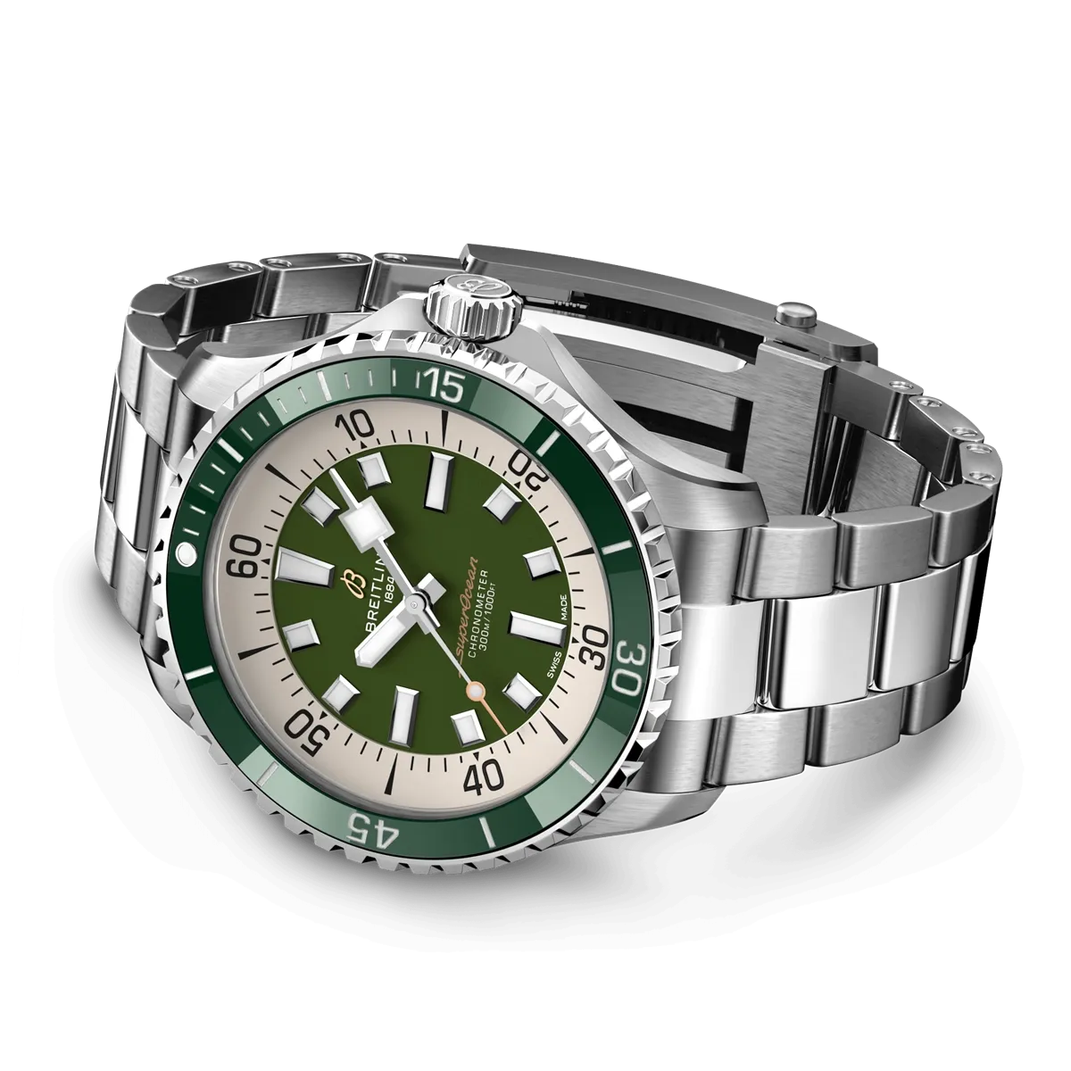 Breitling Superocean Automatic 44 - Green Dial