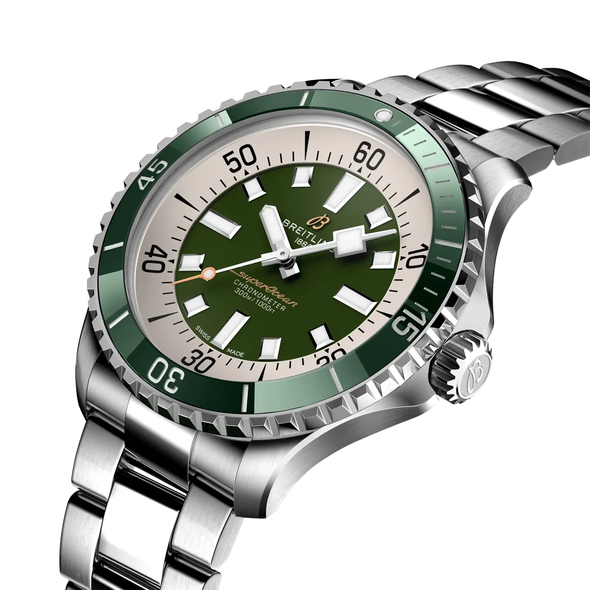 Breitling Superocean Automatic 44 - Green Dial