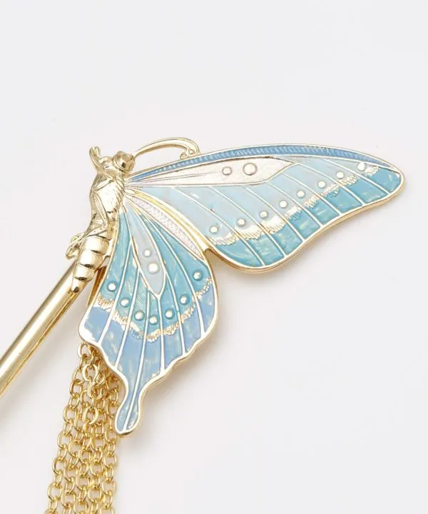 Butterfly YUZEN KANZASHI Hairpin