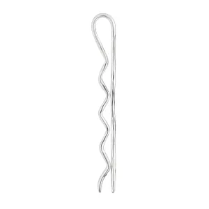 Call Me Bobby Hair Pin in Silver - Large