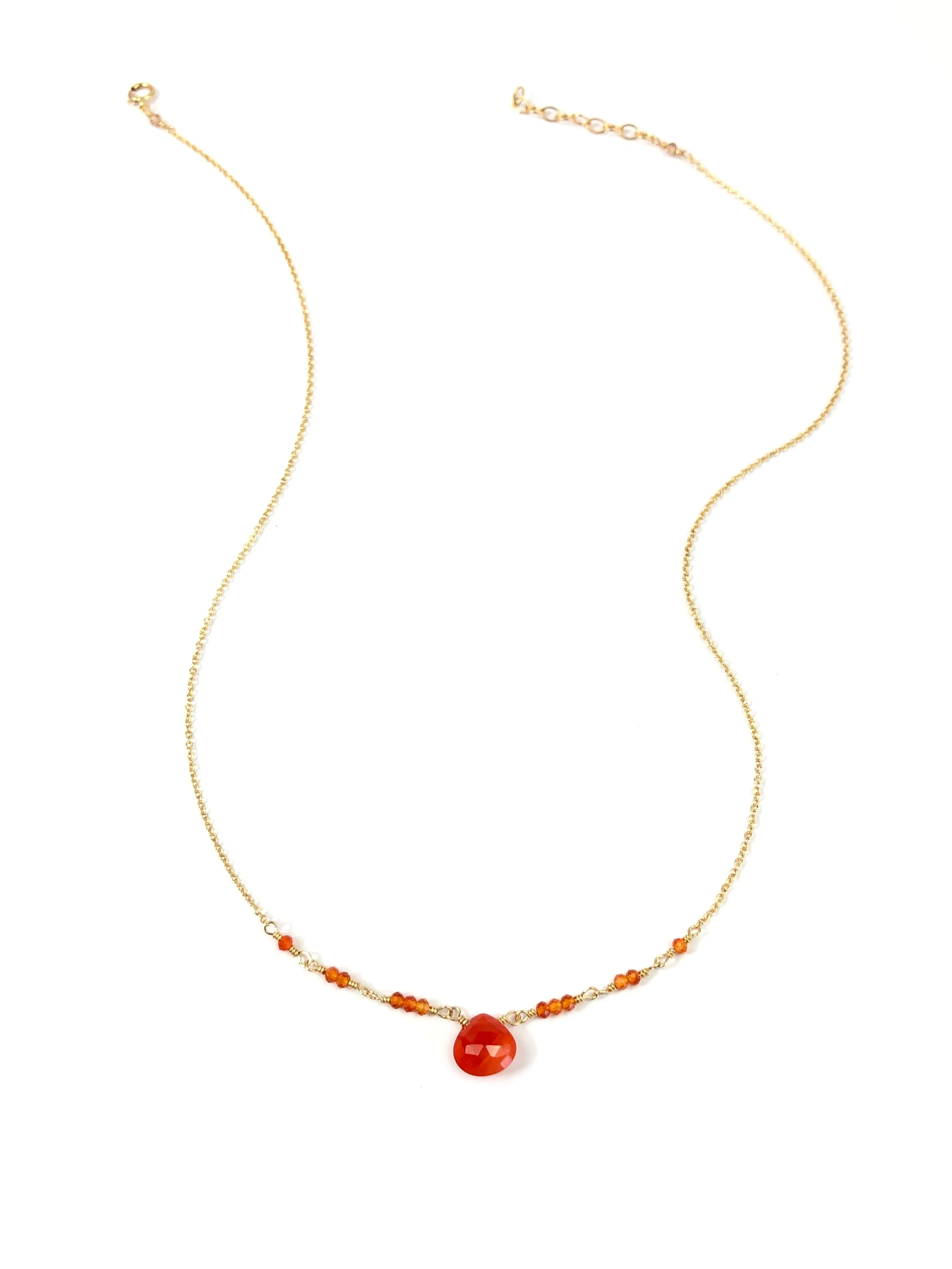 Carnelian New Band Necklace