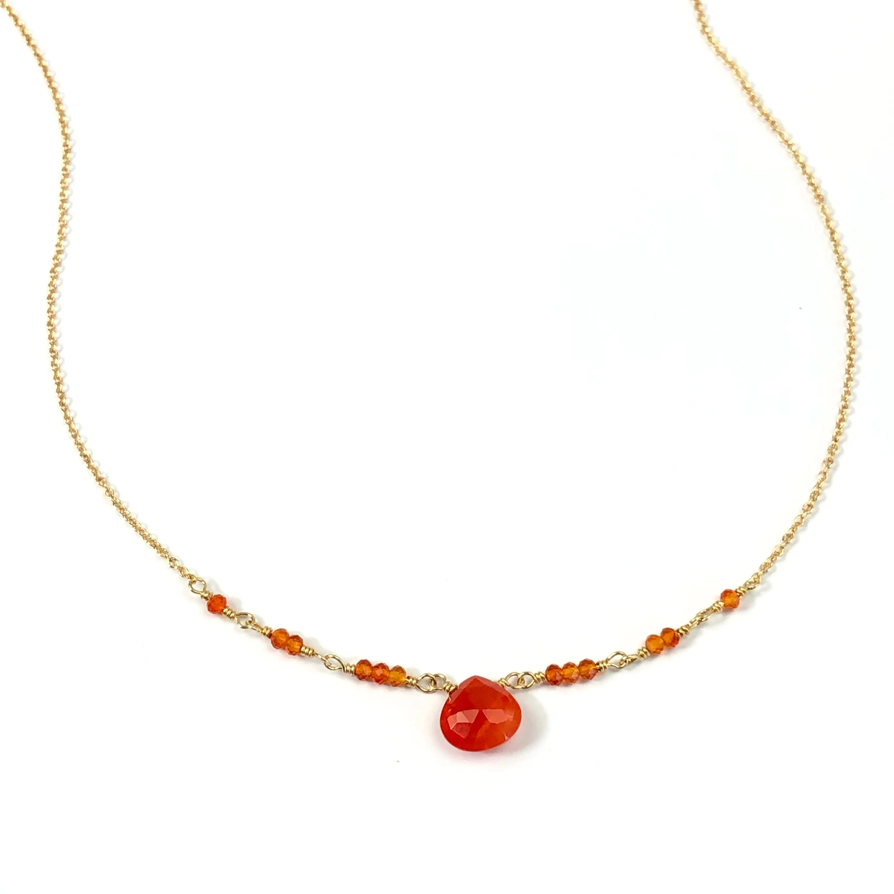 Carnelian New Band Necklace