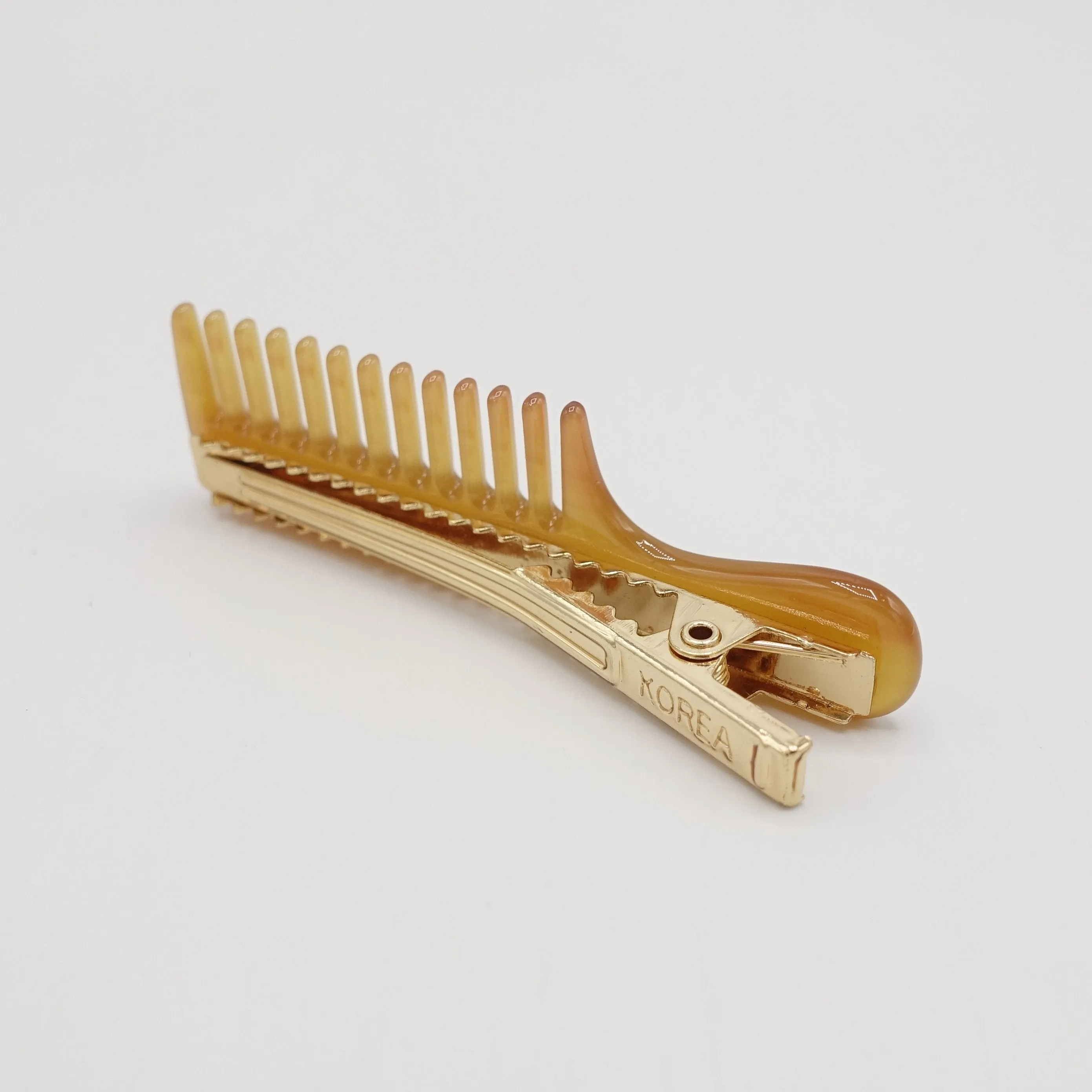 cellulose acetate comb hair clip hair accessory for women