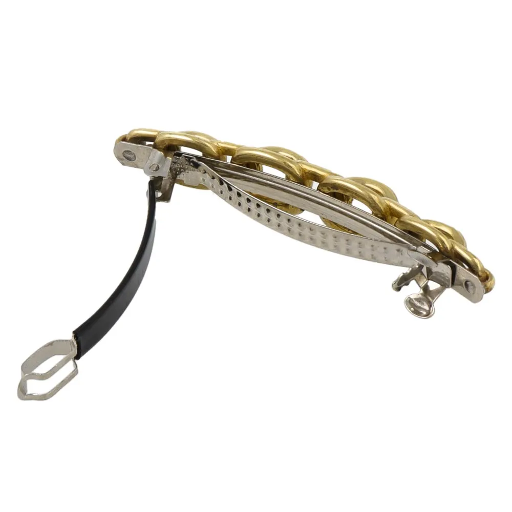 Chain Brass Barrette