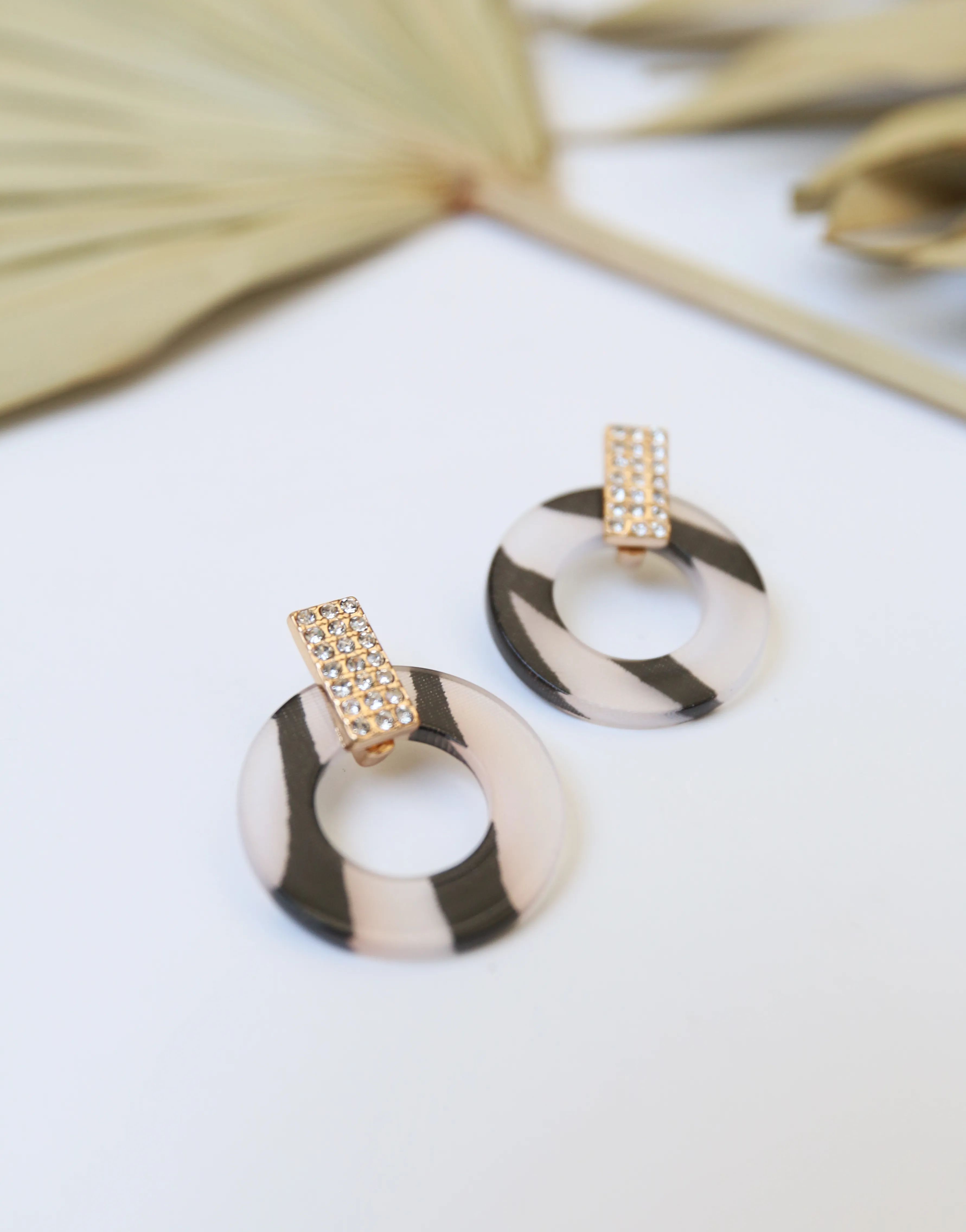 Christy Striped Earrings