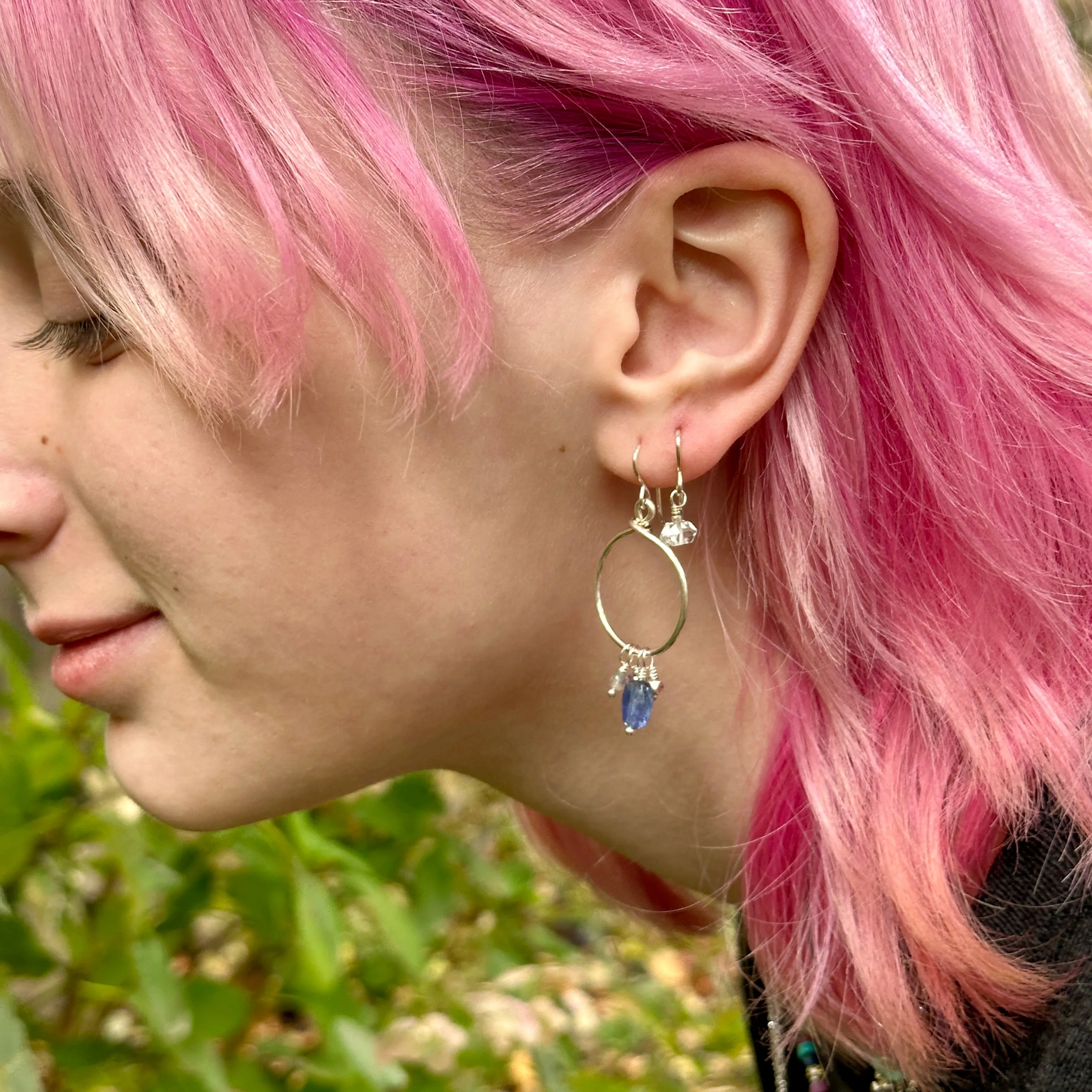 Colorful Stirrup Earrings