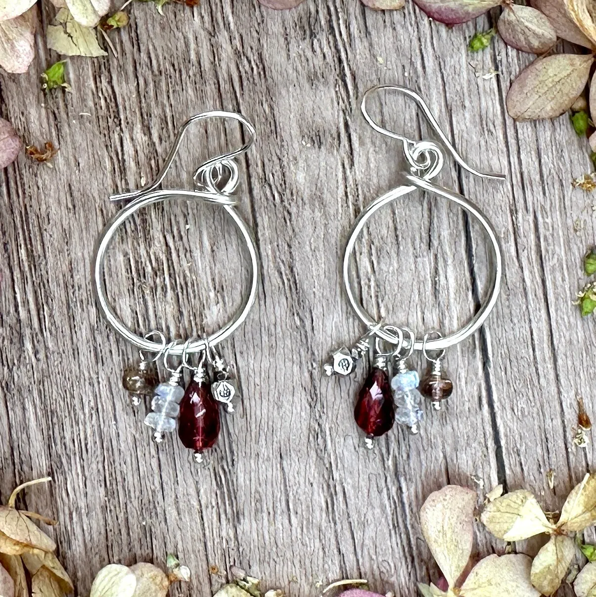 Colorful Stirrup Earrings