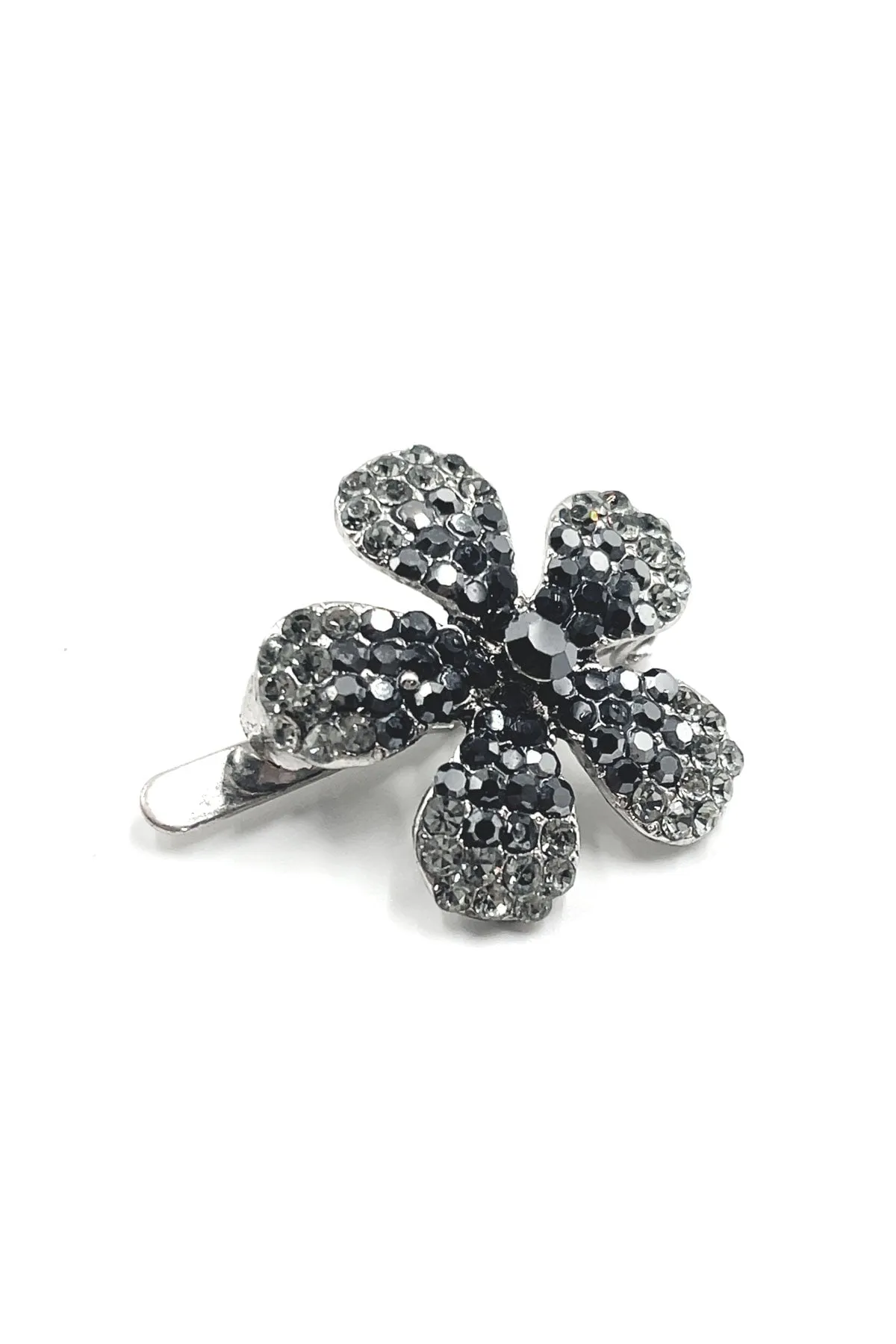 Crystal Daisy Magnetic Barrette