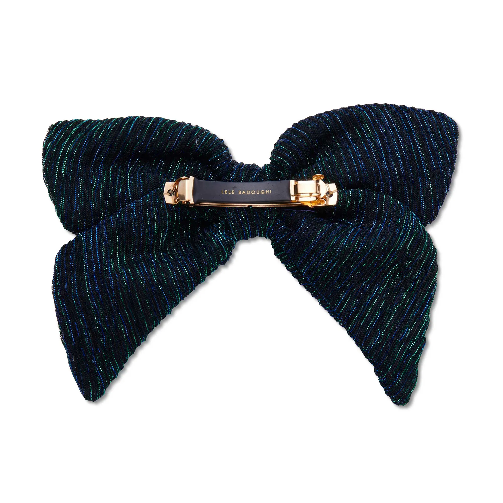 EARTH SHIMMER LELE SADOUGHI X WICKED ELPHABA BOW BARRETTE