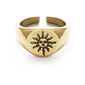 El Sol Signet Ring