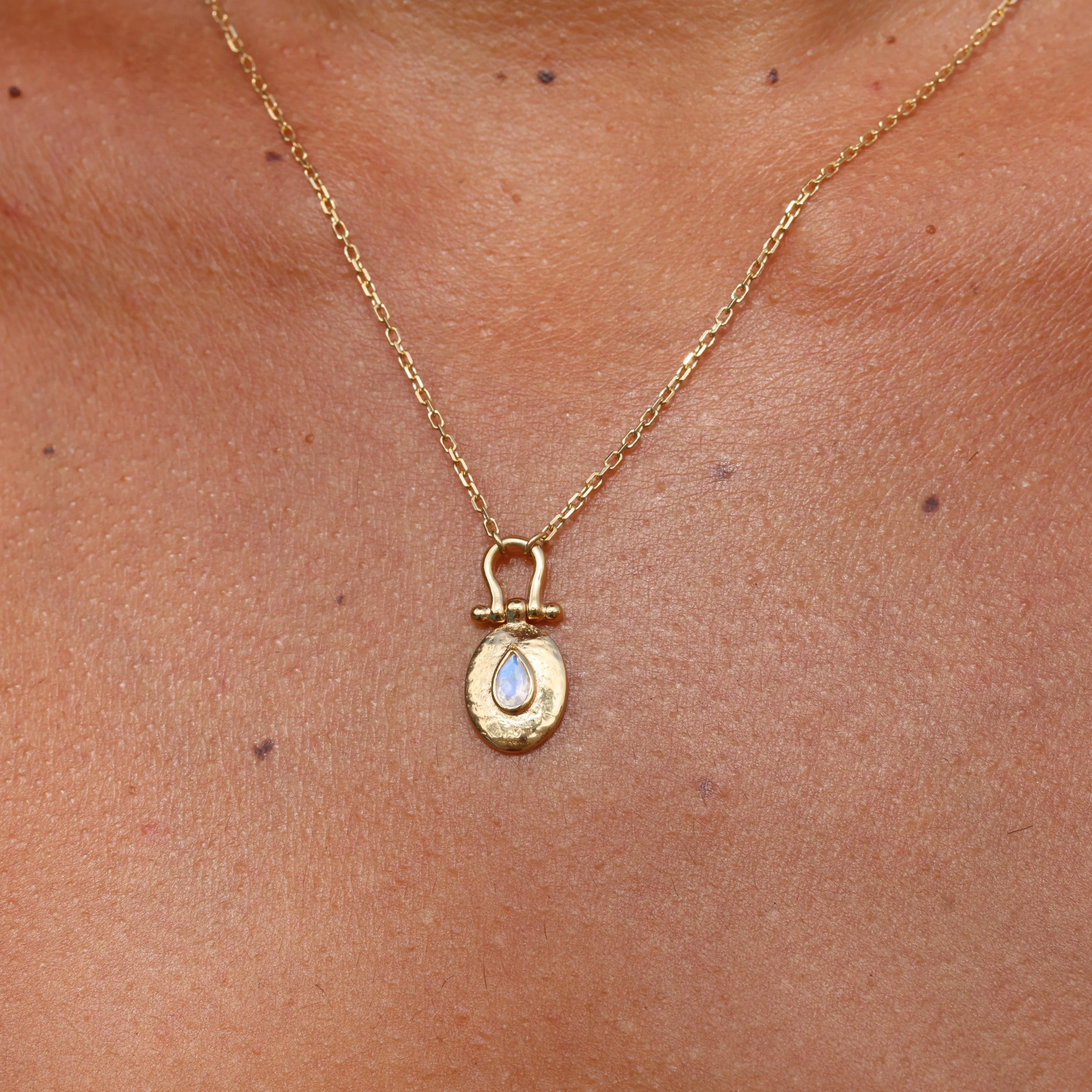 Esme Moonstone Gold Necklace