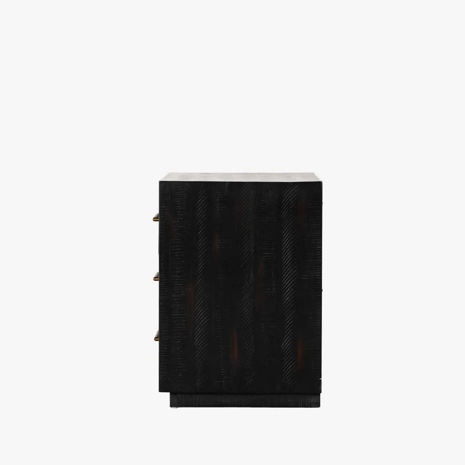 Four Hands Suki Nightstand in Burnished Black