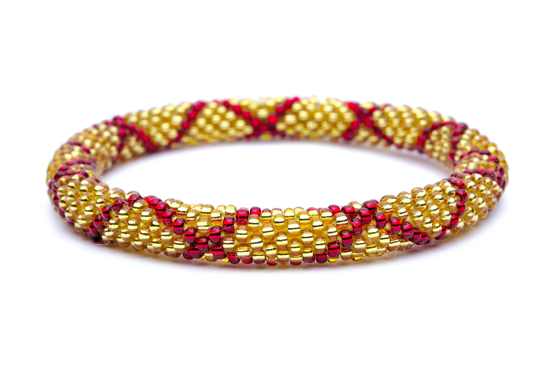 Garnet and Gold Bracelet