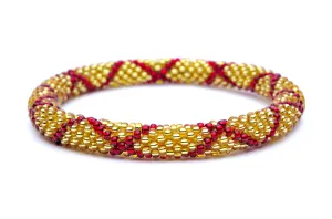 Garnet and Gold Bracelet