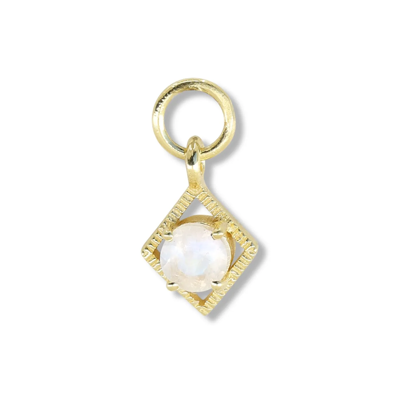 Gaya Gold Moonstone Charm