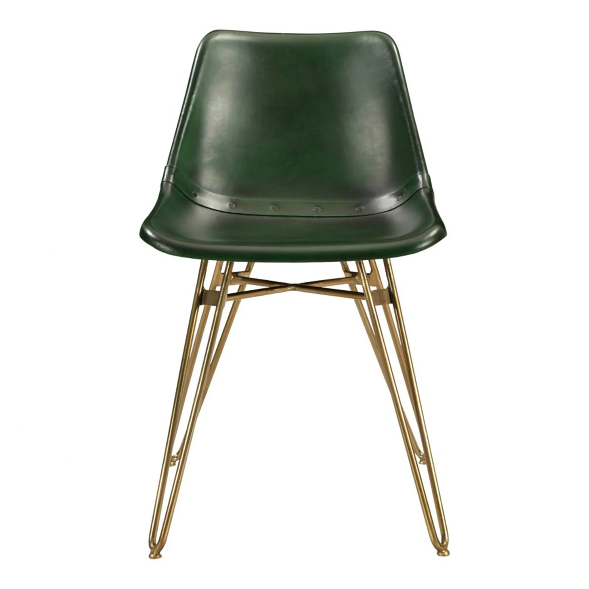 Green Hairpin Dining Chair