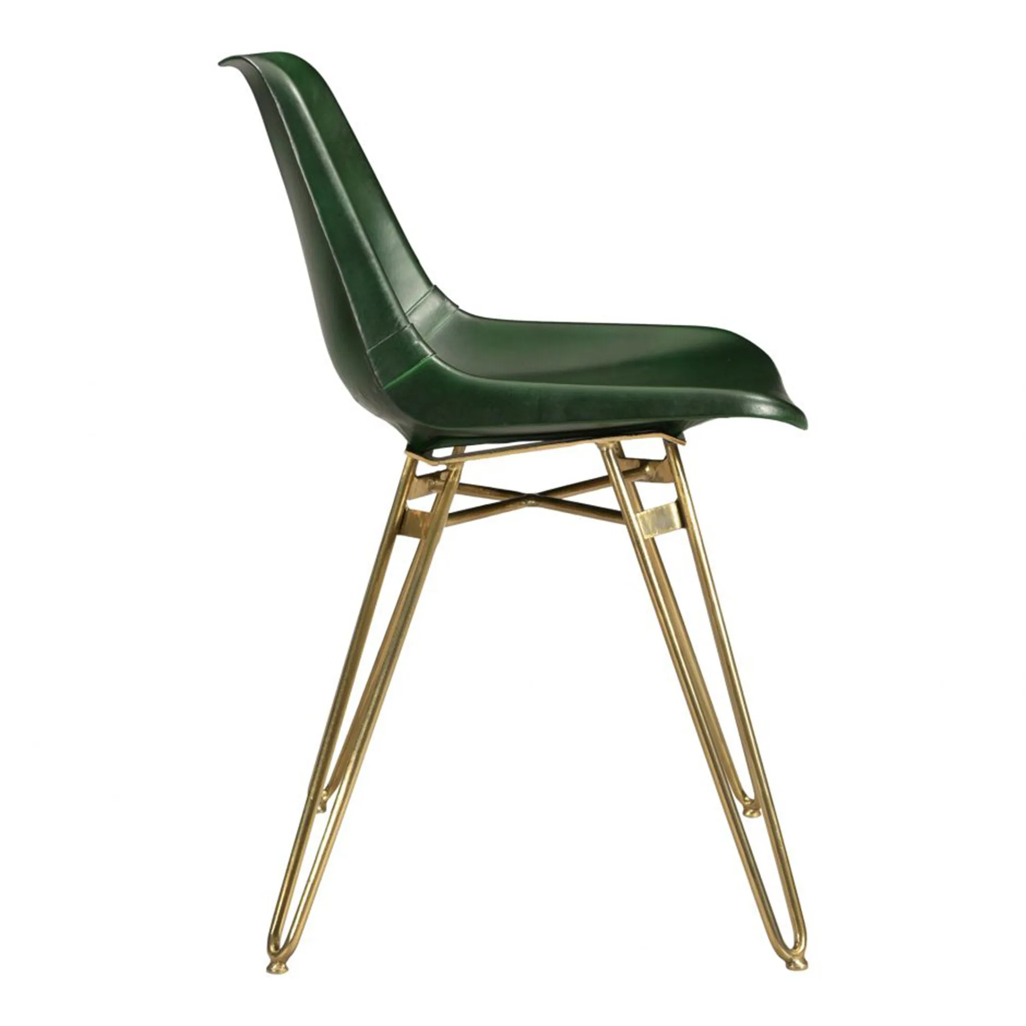 Green Hairpin Dining Chair