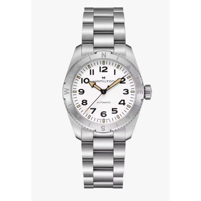 Hamilton Khaki Field Expedition Auto 37mm White Dial