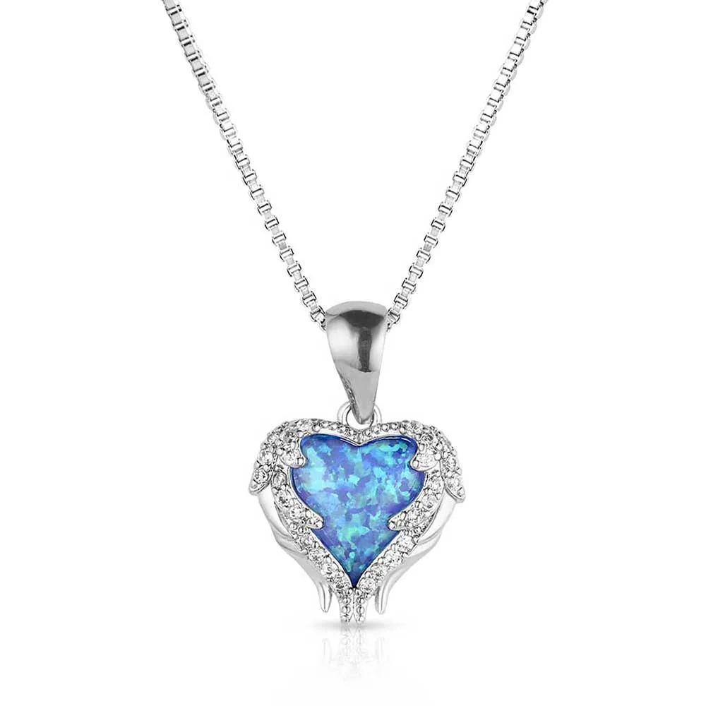 Heart's Flame Opal Necklace NC5873