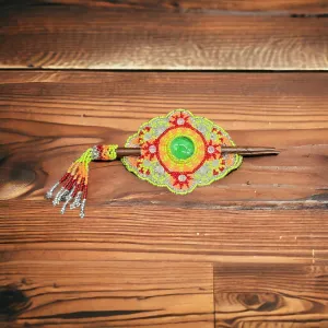 Indigenous style Barrette (7)