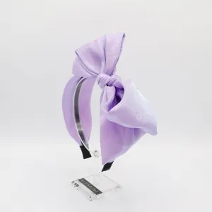 iridescent fabric  bow knot headband  pretty color hairband for women