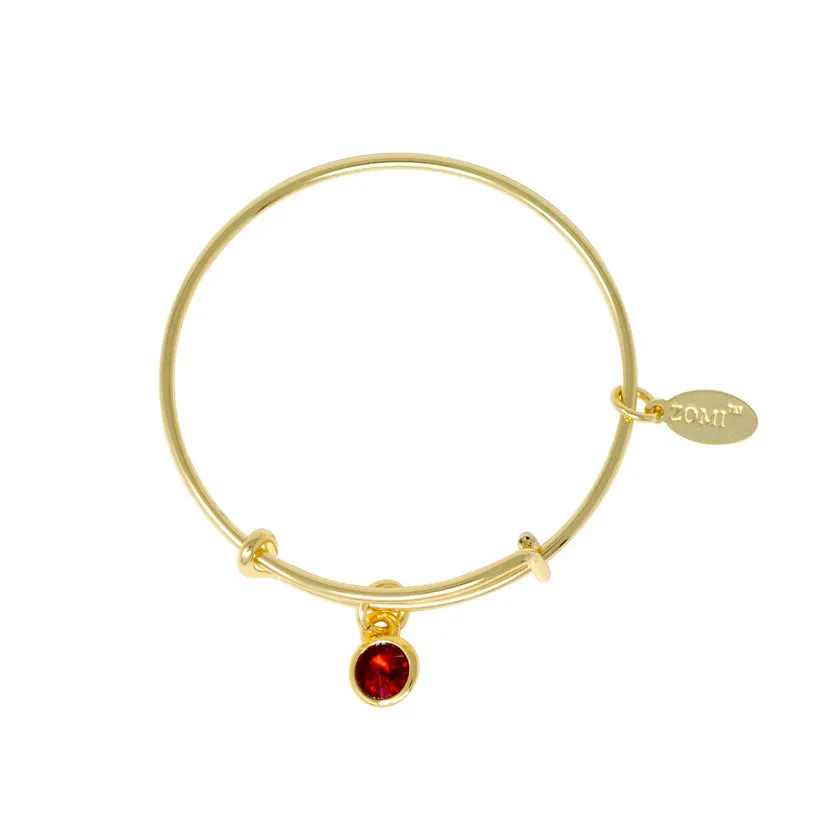 January Birthstone Bracelet