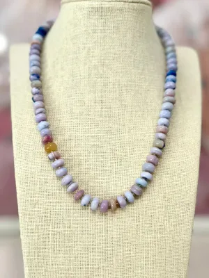 Lavender Fields Opal Necklace