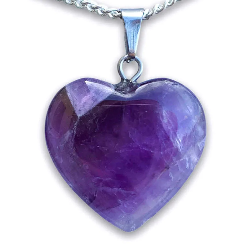 Love Heart Crystal Necklace