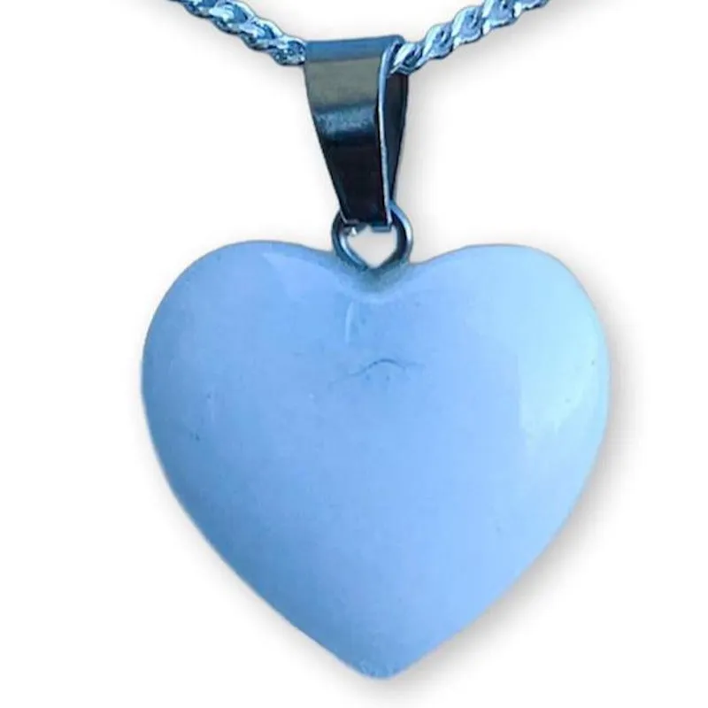 Love Heart Crystal Necklace