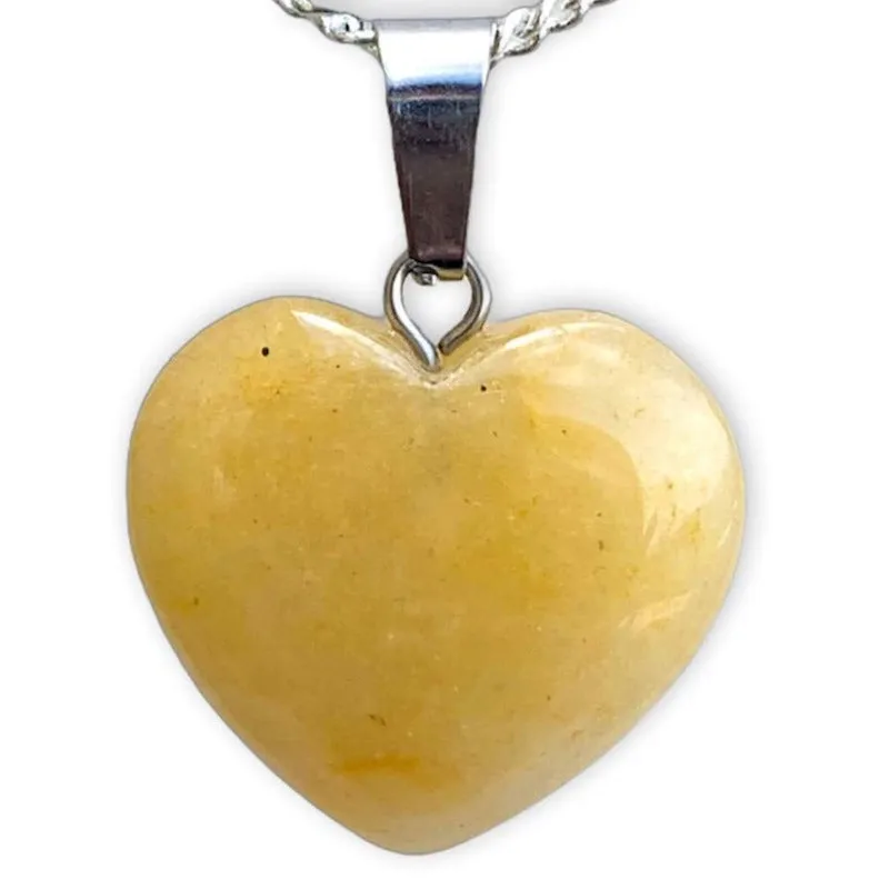 Love Heart Crystal Necklace