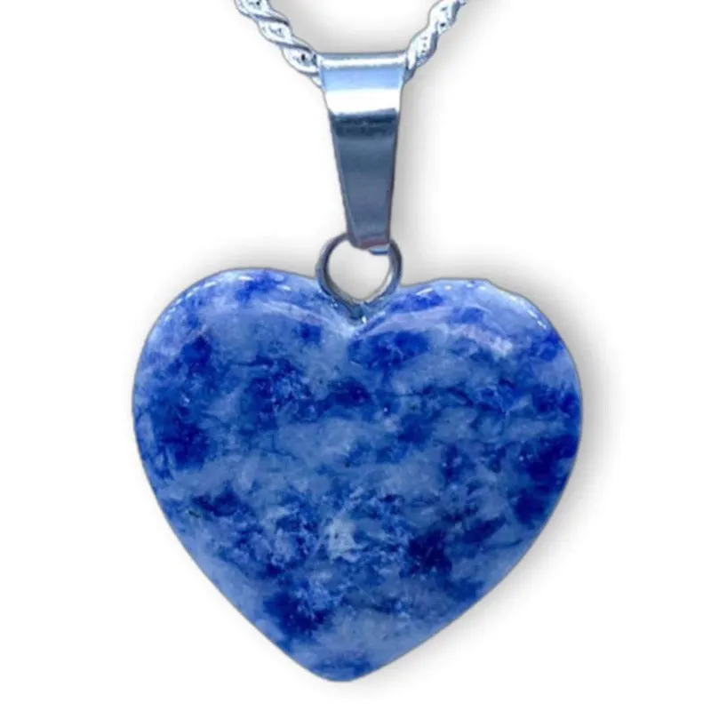 Love Heart Crystal Necklace