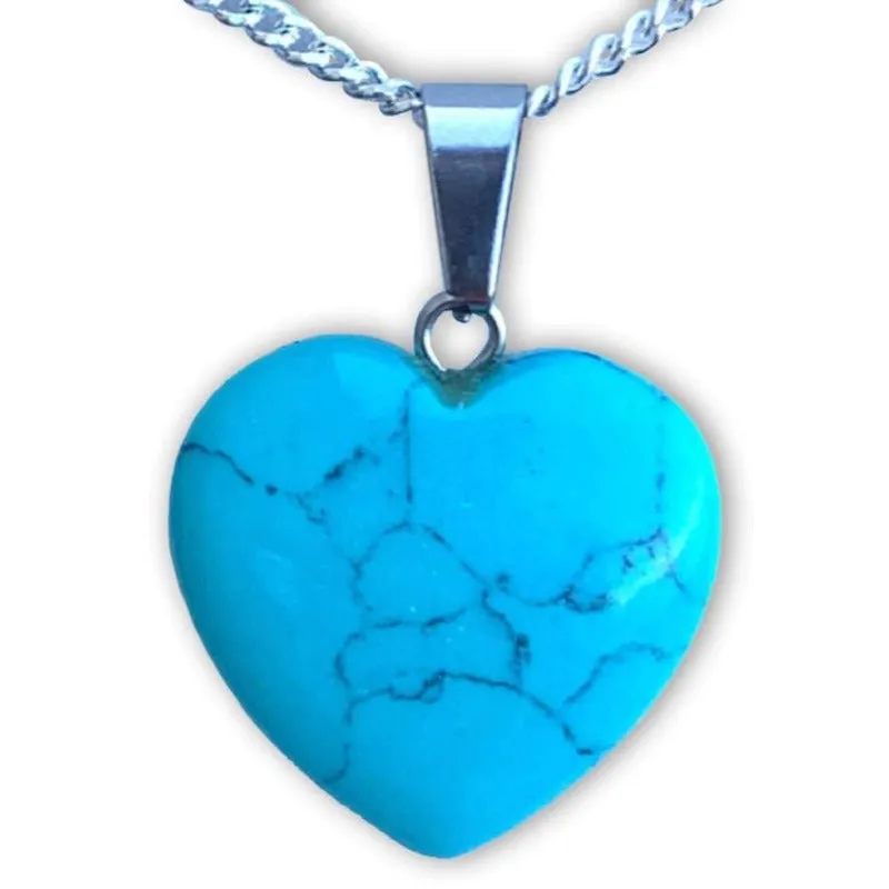 Love Heart Crystal Necklace