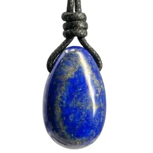 Luck Strings Lapis Lazuli Pendant - Celestial Clarity