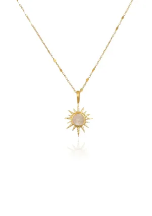 Moonstone North Star Necklace