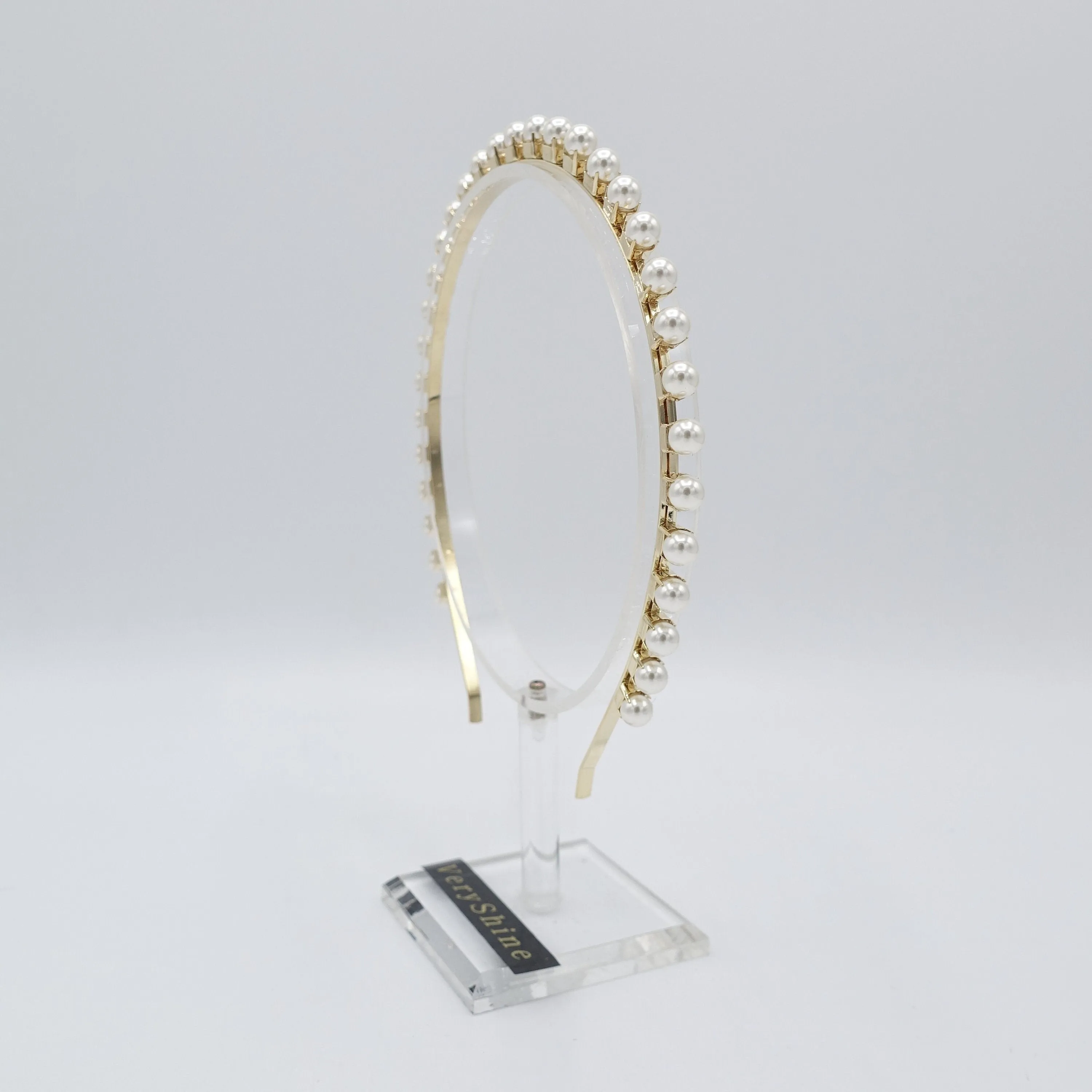 pearl bump headband