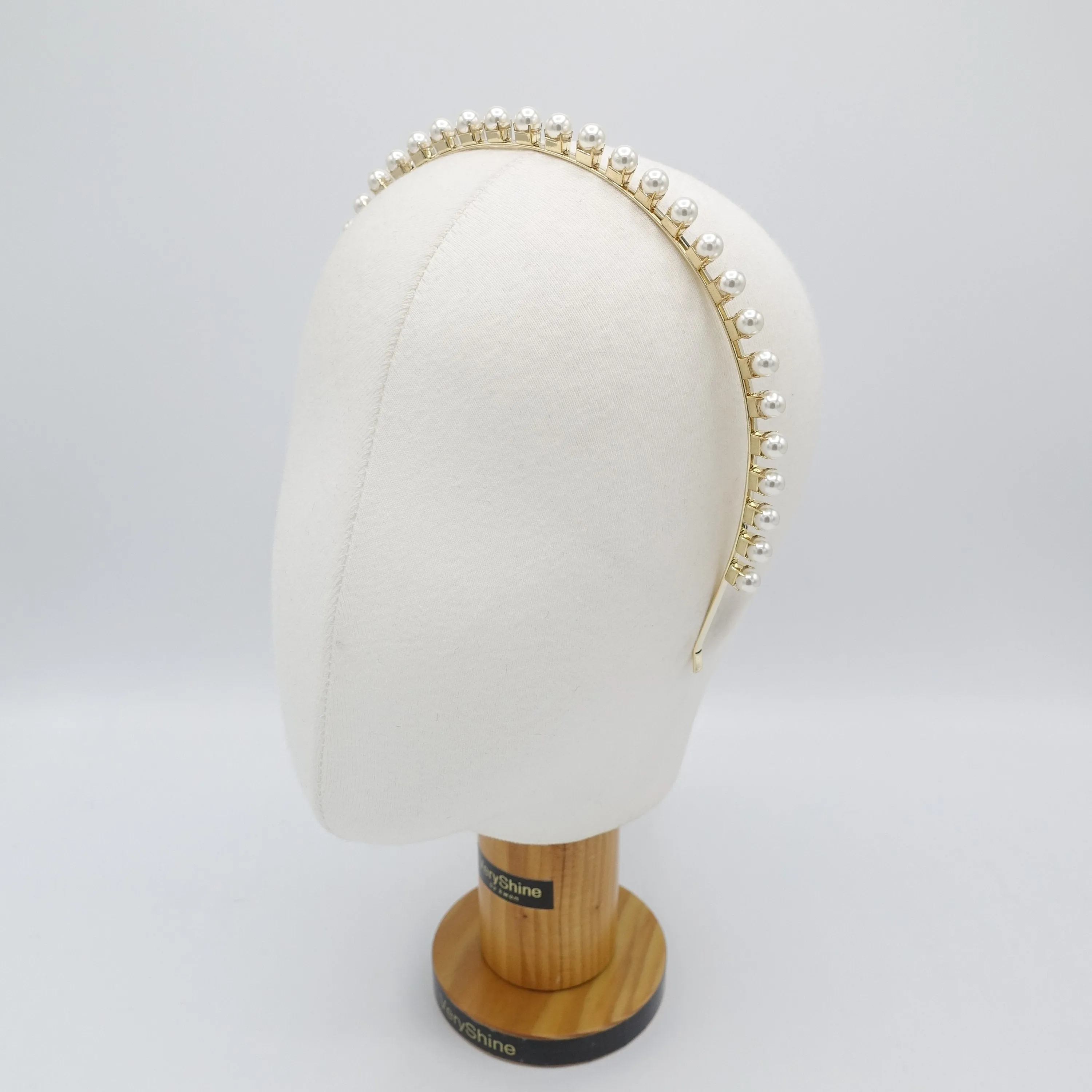 pearl bump headband