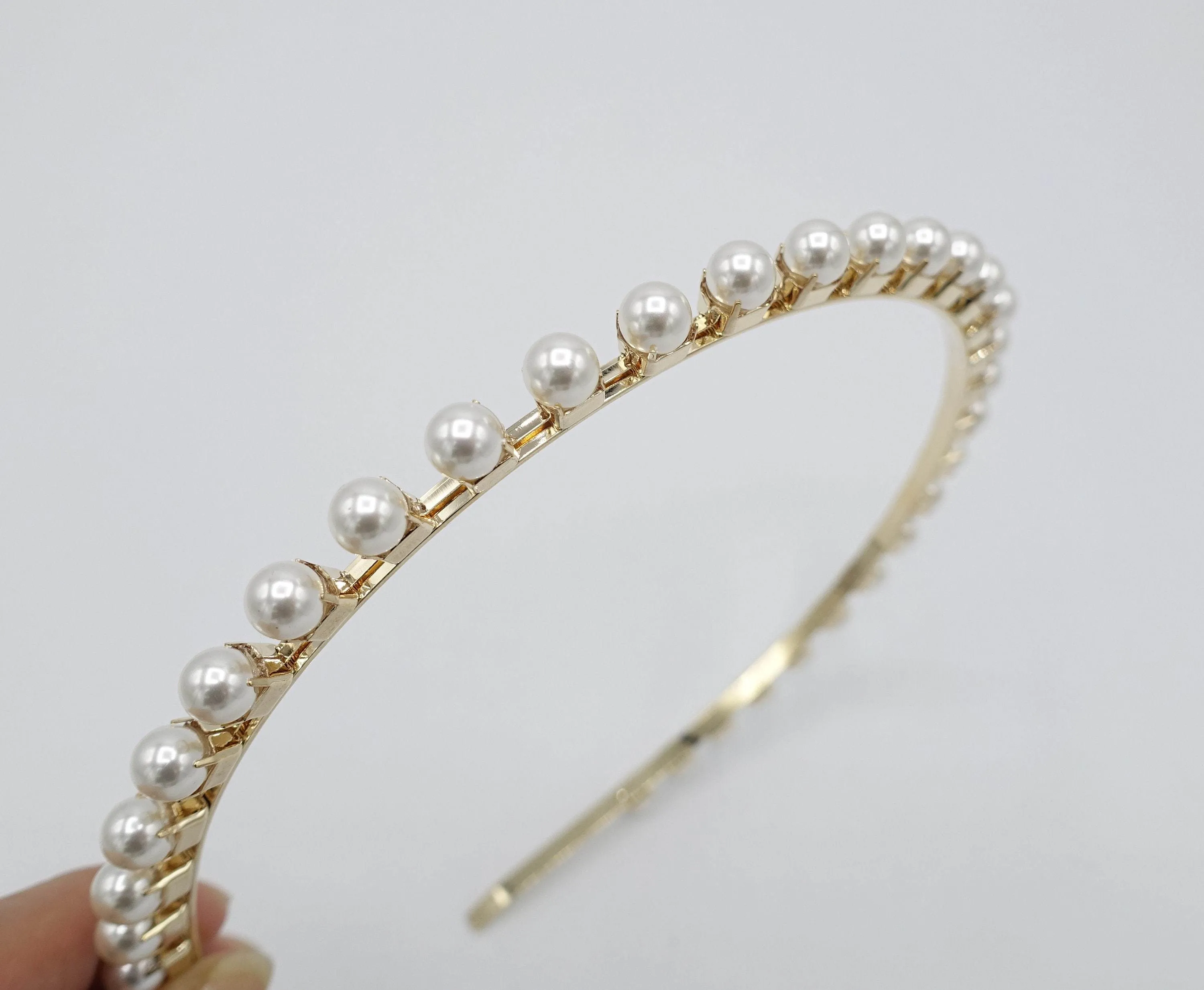 pearl bump headband