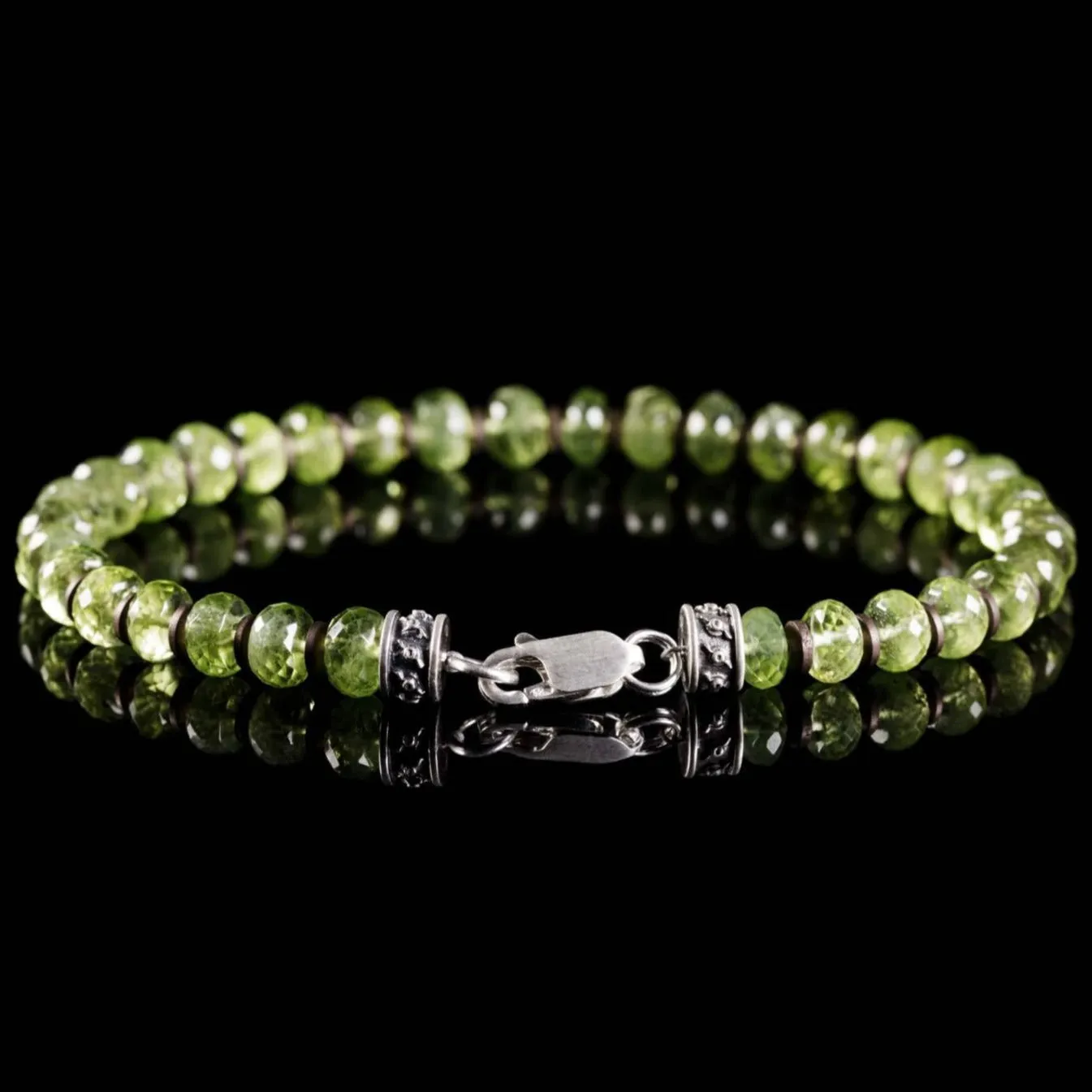 Peridot Bracelet IV (6mm)