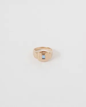 PICNIC RING | AQUAMARINE