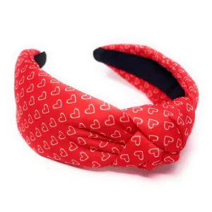 Red Love Knot Headband