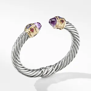 Renaissance Bracelet with Amethyst and 14K Yellow Gold