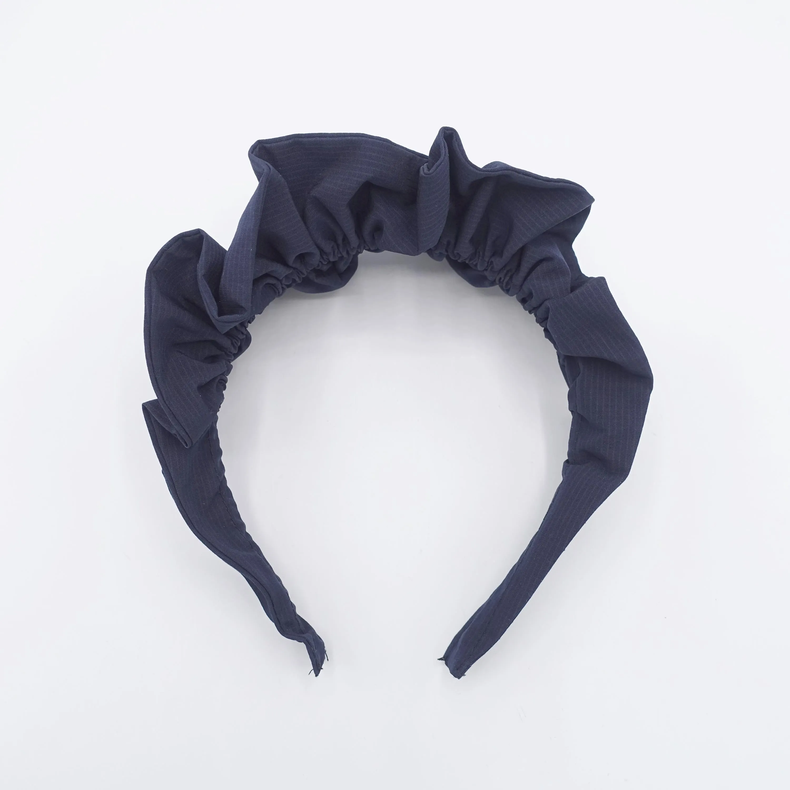 ruffled pleats headband